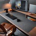 Large Felt Keyboard and Mouse Pad, 900x400x30mm, Felt Desk Mat/Table Pad