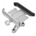 Universal Motorcycle, Bicycle and Bike Mobile Phone Handlebar Mount Bracket (silver)
