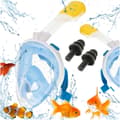 Full Face Snorkel Mask - Snorkeling 630 S/M Blå
