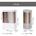 Miniatyrbild 2 av 5: 2025 Lämplig engångsmuggsdispenser, vattenkylare, neddragbar väggmontering för 120-240 ml engångsmuggar i plast