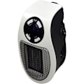 Miniatyrbild 1 av 5: 500w plugin-elvärmare med 2 fläktinställningar / 15 - 30°C temperaturinställningar / säkert överhettningsskydd