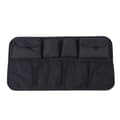 Car organizer with multiple storage pockets for the back of the backrest