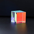 Miniatyrbild 4 av 5: Kubprisma, 30 mm optiskt glas kubprisma, RGB-dispersionskristallprisma X-kub, för vetenskapsleksak undervisning i fysik, 1,18 tum