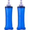 2-pack mjuka flaskor 250 ml, TPU vikbara löparvattenflaskor, utomhussportvätskeflaska, mjuk hopfällbar vattenflaska
