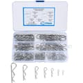 100 Pieces Locking Pins R-clips Cotter Pins Assortment of Spring Cotter Pins for Car Trailers by DEBUNS