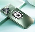 MagSafe magnetisk telefoncover med linsebeskyttelse i ét stykke til iPhone 16 Plus Dark Green