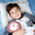 Miniatyrbild 4 av 5: LED-nattlampa för barn Nattlampor Söta rymdskepp Kanin Gul Baby Nattlampa Fjärrkontroll & Touch