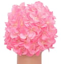 Miniatyrbilde 4 av 4: Badehette i vintage-stil, blomstertrykk, retro-stil, rosa