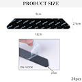 Miniatyrbild 2 av 5: Antislip-mattor, 24 st Antislip-mattor Rug Grippers Stickers, Antislip-mattor