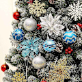 Miniatyrbild 2 av 5: Julgranskulor Julgransprydnader 6Cm24 St Handmålade Julgranskulor Set Julgran
