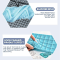Miniatyrbild 2 av 5: Domino Resin Form Silikonform Resin Epoxy Form Form Resin Epoxy Form Silikon Schmuck Resin Formen