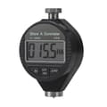Digital Hardness Tester Durometer Tester 0-100ha Shore A LCD Meter for Rubber Plastic Leather Multi-Grease Wax (Black)