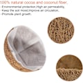 Miniatyrbild 3 av 5: 2 st 10 tum runda kokosfoder med 2 st innerfoder av non-woven tyg, ersättning kokosnöt coir fibe