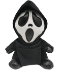 Ghost Face Plysjdukke Skrikende Ghost Face Svart Kappe Ghost Wizardhatt Påskegave