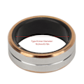 Miniatyrbillede 3 af 4: Smart ringe til mænd og kvinder, fitness tracker vandtæt sundhedstracker ring til blodoxygen, tryk, skridttæller, hjertefrekvens og søvnsporing, Comp 0.72in or 18.2mm