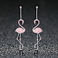 Miniatyrbilde 2 av 5: Dame Stud Øredobber Dame Flamingo Øredobber Flamingo Øredobber Smykker Øredobber Dame