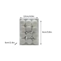 Miniatyrbilde 2 av 3: Julepynt 3cm Juletre L Kule Henge Hjem Fest Ornament Dekor h
