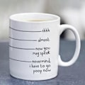 Miniatyrbillede 1 af 4: Shhh Næsten Nu Tal Kaffe Kops, Shh Næsten Nu Kan Du Tale Kaffe Kops d