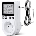 Miniatyrbillede 1 af 5: Digital termostat stikprop temperaturregulator stikkontakt opvarmning køling kontrol til inkubator brygning inkubator drivhus (stikkontakt) B2 ZD V