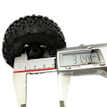 Miniatyrbillede 3 af 5: Bluey Legetøj 4 stk. Opgraderingshjul Reservedele til 1/16 WPL B14 C24 Militær Truck RC Bil