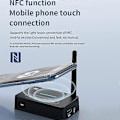 Miniatyrbilde 2 av 5: 5.1 Bluetooth-mottaker som mottar og sender tre-i-ett Nfc-mottaker til gammeldags lydforsterker USB-konvertering -CNSZ