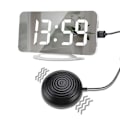Miniatyrbild 1 av 3: Vibrationsväckarklocka, extra högt alarm för djupsömn, extra stor display för äldre med dubbla alarm