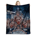 Pikkukuva 1 / 5: Kuuluisa laulaja flanellipussipeitto Taylor Swift lahjapussipeitto ilmastointipeitto päiväunipussipeitto peittopeitto julkkispeitto 130*150cm
