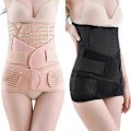 Miniatyrbild 1 av 5: 3 i 1 Postpartum Belly Support Recovery Abdomen/midja/bäckenbälte C-sektion Postpartum Belly Wrap Korsett Midjetränare -CNSZ xxl