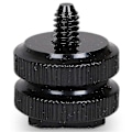 Miniatyrbild 5 av 5: Kamerasko-fäste till 1/4 tum-20 Stativskruv Adapter, Blixtsko-fäste för DSLR-kamera (förpackning med