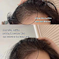Miniatyrbillede 2 af 5: Instant Hair Line Pulver Hårgrænse Cover Up Pulver Hårskygge Hårrod Touch Up 2 stk grey brown
