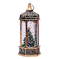 Miniatyrbillede 1 af 5: Julelanterne i europæisk retro-stil - Juletræ/Snemand LED-bærbar natlampe til hjemmet - Dekorationer til ophængning 2