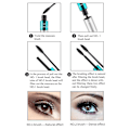 Miniatyrbilde 4 av 4: 1-3 stk 4D Mascara Silkefiber Vannfast Vipper Forlengelse Volum Sminke - Langvarig 2pcs