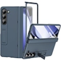 Miniatyrbilde 1 av 5: Etui til Samsung Galaxy Z Fold 6 med hengselbeskyttelse, innebygd skjermbeskytter, justerbar støtte, slitesterk og robust Z Fold 6-etui gray