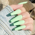 Miniatyrbillede 1 af 2: Beauty Secrets Neglelim 24 stk. Manicure Patches Bærbar Negle Lang Færdig Fransk d