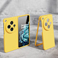 Miniatyrbild 1 av 5: Fodral för Oneplus Open, Hård PC Stötsäker Telefonfodral Matt Smalt Skyddande Omslag Vikbart Fodral för Oneplus Open yellow
