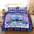 Pikkukuva 1 / 5: Piirretty Stitch-sarjan peittosetti, kolme osaa Stitch-11 173*218cm two-piece set weight 0.8kg