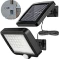 Solcellslampor utomhus, 56 LED solcellslampor utomhus med rörelsesensor, Ip65 B2 ZD V