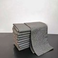 Pikkukuva 2 / 5: 10 kpl Paksuuntuneita Taikapuhdistusliinoja, Raidoitta Mikrokuituliina, Uusiokäyttöinen black 40*30cm