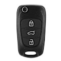 Miniatyrbild 1 av 5: 3-knapps Fjärrkontroll Nyckel Fob-fodral Skyddande Skal Passar för HYUNDAI i20 i30