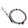 Miniatyrbild 5 av 5: Uppgraderad Termoelement K-Typ Temperatursensor 0~400 2m/6.6ft Trådprob