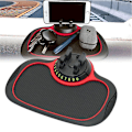 Miniatyrbilde 3 av 4: 1/2/3stk Multifunksjonell Antiskli Matte Auto Telefonholder, Anti Skid Bil Dashbord Sticky Pad -GSL 3pcs