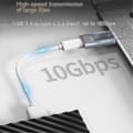 Miniatyrbillede 3 af 4: 10gbps USB 3.1 Han til Type C Hun Adapter Stikkontakt Plug & Play til PC Telefon