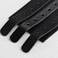 Miniatyrbild 5 av 5: 260x60mm 3-strängat Trippelrem Faux Läder Manschett Wrap Armband Punk