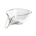 Miniatyrbillede 1 af 5: 1/2 stk. Multifunktionel Aftapningskurv Køkkenvask Aftapningskurv Aftapningskurv Vask Kurv Hjem Organizer Aftapning Frugt Sigte 2*transparent