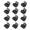Miniatyrbillede 5 af 5: Moderne hårruller clips til kvinder og piger - 12 stk. varme rulle clips varmeisolering hårbeskyttelse