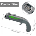 Miniatyrbilde 4 av 5: Flaskeåpner Cap Gun Ølflaskeåpner Shooter - Flaskeleketøy for barfester og skytespill, skyter flaskehetter over 5 meter  ZD Q blue