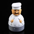 Miniatyrbilde 5 av 5: Tegneseriekokk Design Kjøkken Timer - 360 Graders Roterende Mekanisk Timer - 1-60 Minutters Alarmklokke