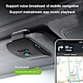 Pikkukuva 2 / 3: Bluetooth-autonäyttö langaton Bluetooth4.2 kaiutinpuhelin handsfree-autonäyttö aurinkosuojan kiinnityskaiutin