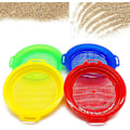 Miniatyrbilde 5 av 5: Sands flerfargede sandsilere, plast sandsil, sandsil siler for sand og strand -GSL 6.14 4pcs