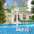 Miniatyrbild 4 av 5: Pool Vattenfontän för Ovan och In-Ground Simbassänger 2-i-1 Justerbar Dubbel Spray Pool Sprinkler Fontän, Ovan Mark Pool Kylare Vattenfall, Po